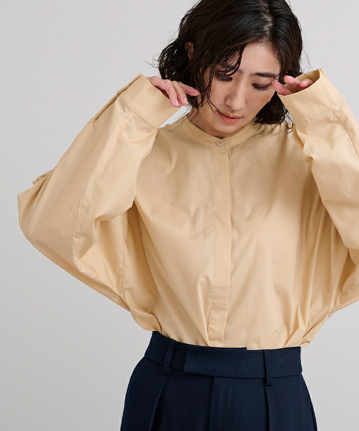 累計販売数1万枚突破！】ボリューム袖ブラウス【メール便可／100