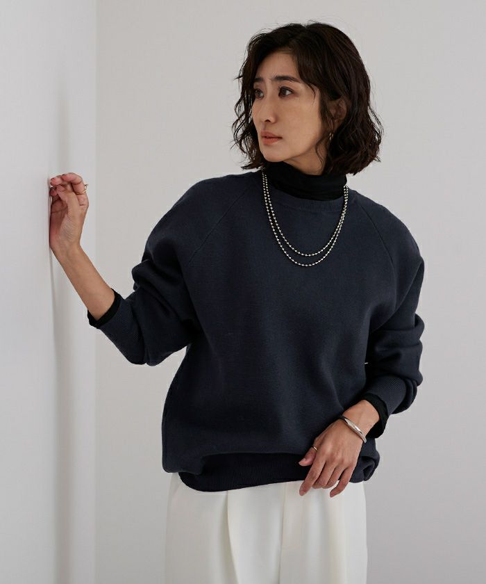 UNITED ARROWS スウェットライク ニット スウェットライク ニット