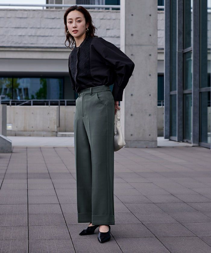 ヘムダブルワイドパンツ | ur's（ユアーズ）