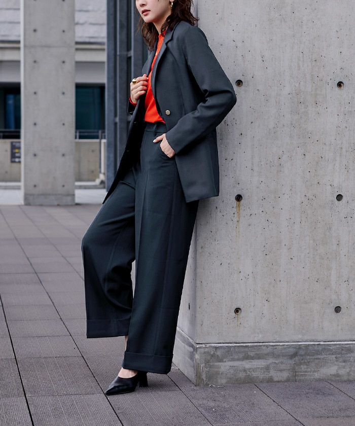 ヘムダブルワイドパンツ | ur's（ユアーズ）