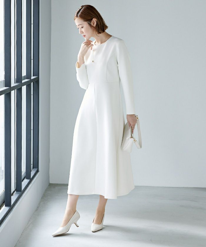 ボンディングフレアワンピース | ur 