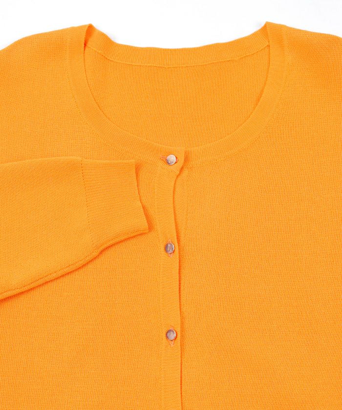 【新品未使用タグ付】 ORGUE／gold button knit 【Sax】 000000034435-22-l.jpg?t=