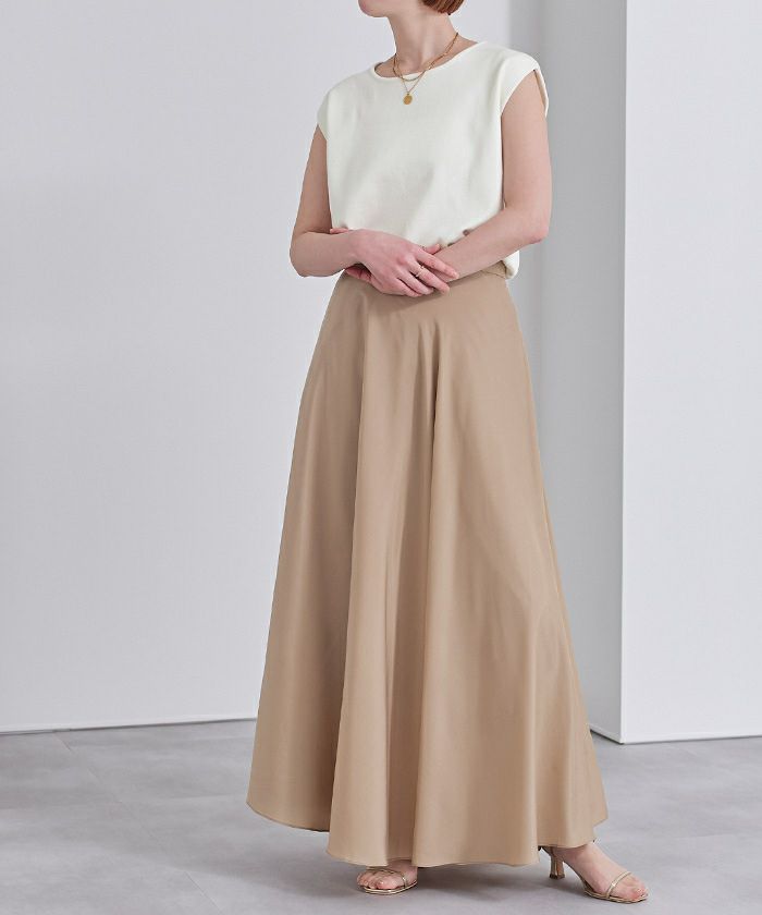 フレンチスリーブニットトップス【メール便可／100】 | ur's（ユアーズ）