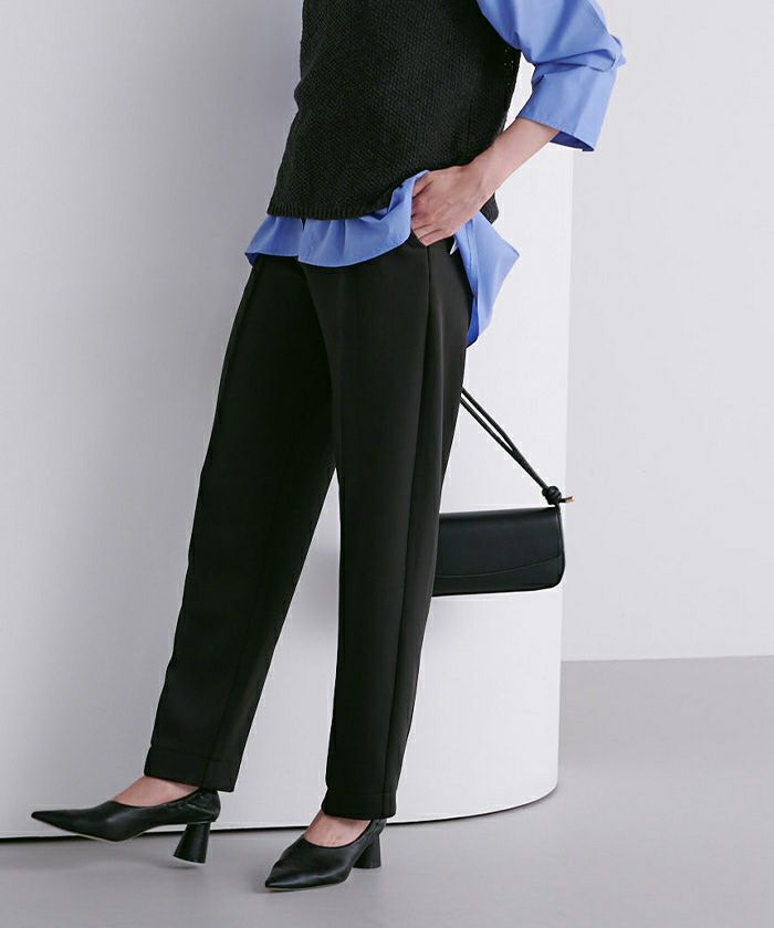 ボンディングセンターピンタックコクーンパンツ | ur's（ユアーズ）