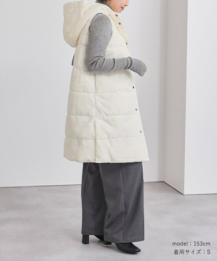 新品正規品【PG/size4】中綿ベスト　TEXBRID 発熱保温　アウター 02a-345_3.jpg