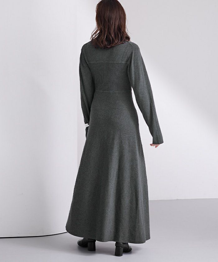 フィンガーホール付ニットワンピース | ur's（ユアーズ）