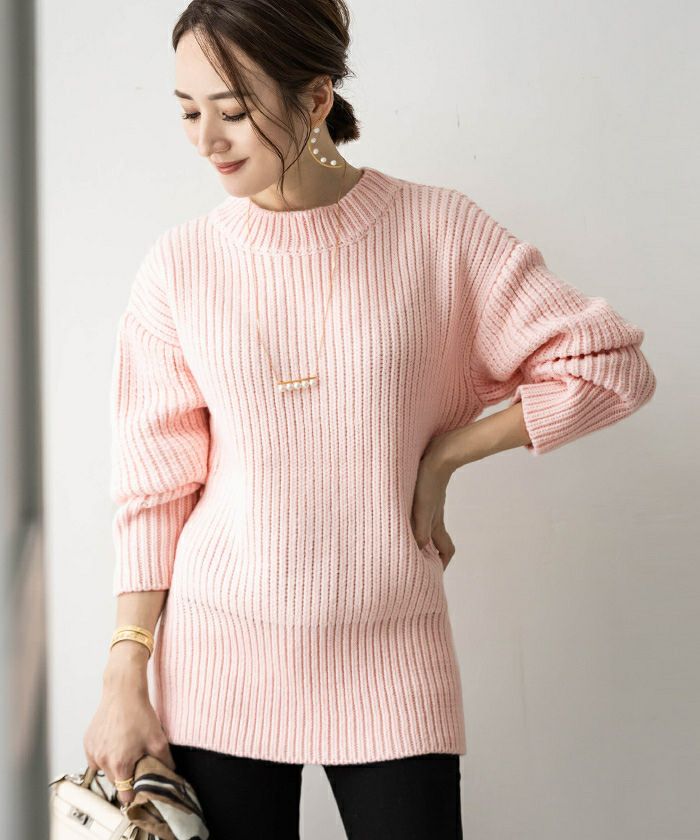 ローゲージオーバーサイズニット | ur 