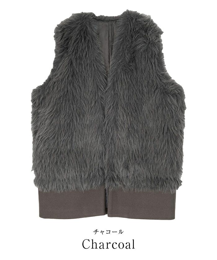 フェイクファードッキングジレ | ur's（ユアーズ）