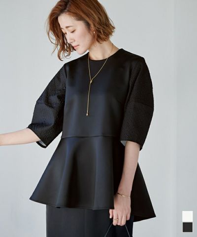 CELFORD（セルフォード）の「ふくれジャガードカットアウト