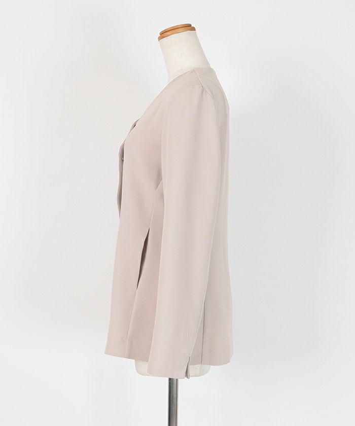 ノーカラーダブルジャケット | ur's（ユアーズ）