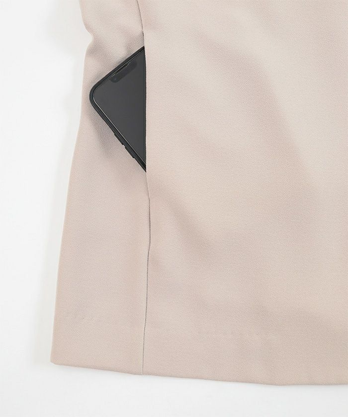 ノーカラーダブルジャケット | ur's（ユアーズ）