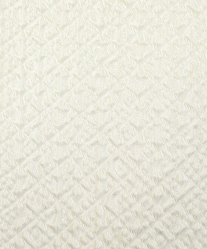 THREE SQUARE VERY ポコポコジャガードパフスリーブブラウス