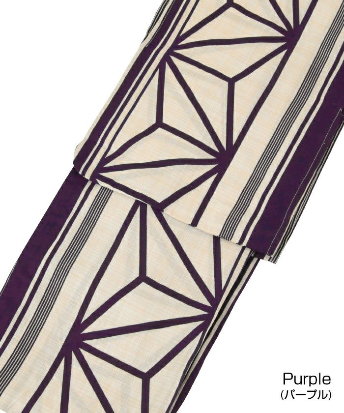 麻の葉古典柄 綿麻浴衣 | ur's（ユアーズ）