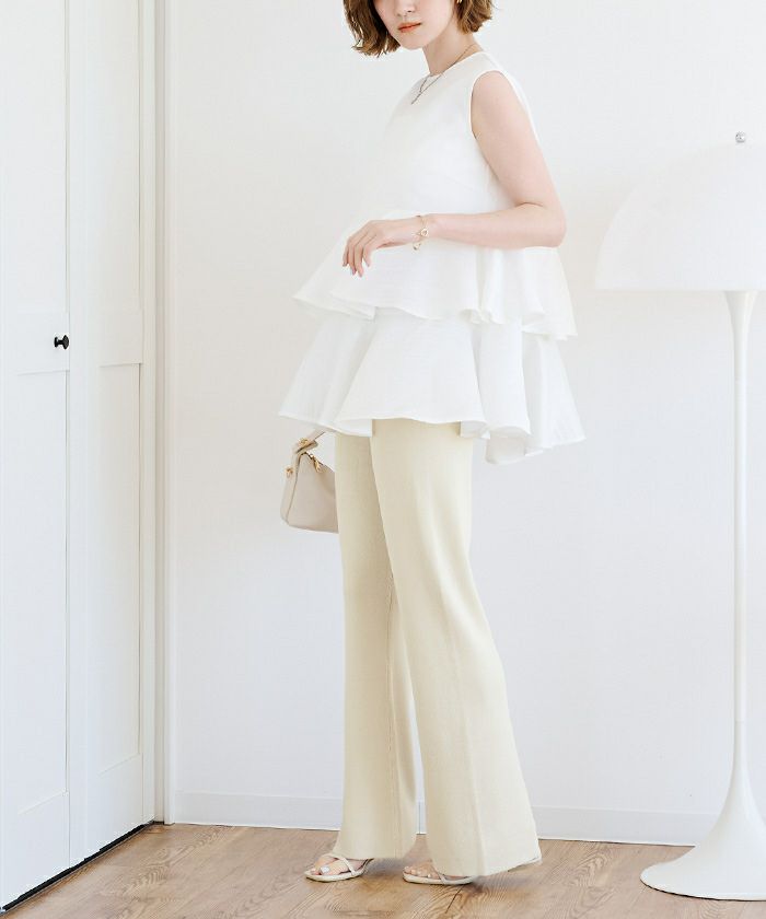 ニットフレアパンツ | ur's（ユアーズ）