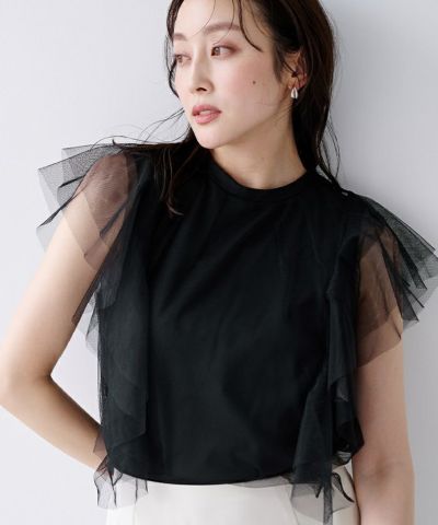 2wayフリルショルダートップス | ur's（ユアーズ）