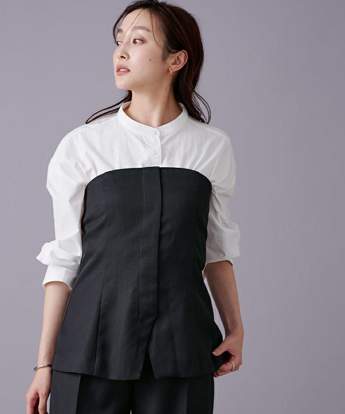 ウエストシェイプキャミソールビスチェ【メール便可／100