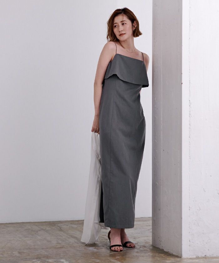 Iラインデザインキャミワンピース | ur's（ユアーズ）