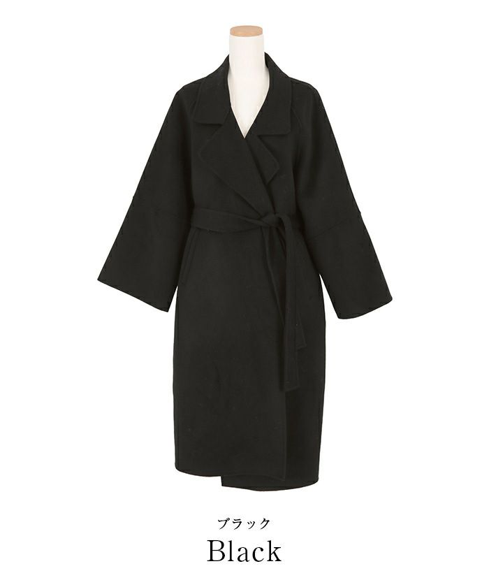 ベルト付ウールカシミヤチェスターコート | ur's(ユアーズ) ベルト付ウールカシミヤチェスターコート | ur's(ユアーズ)