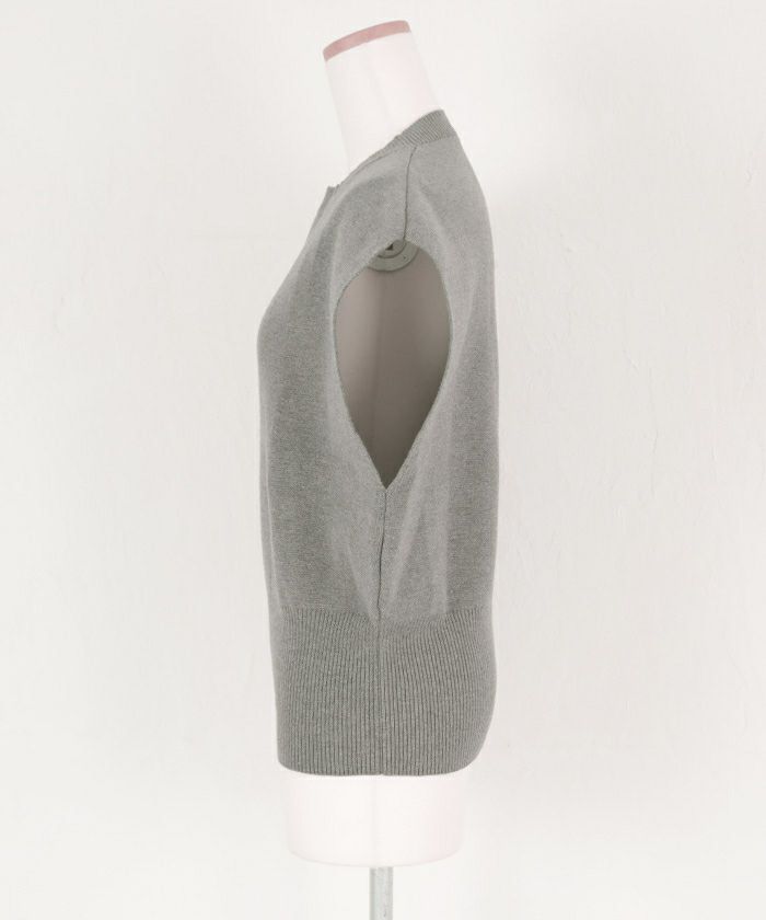 フレンチスリーブコクーンニットベスト | ur's（ユアーズ）