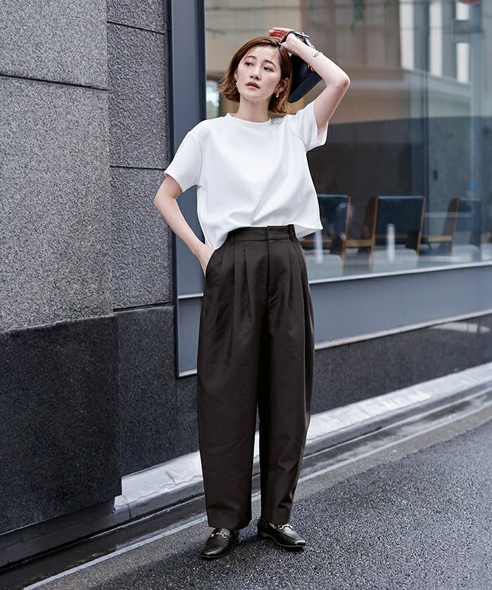 タックカーブパンツ | ur 