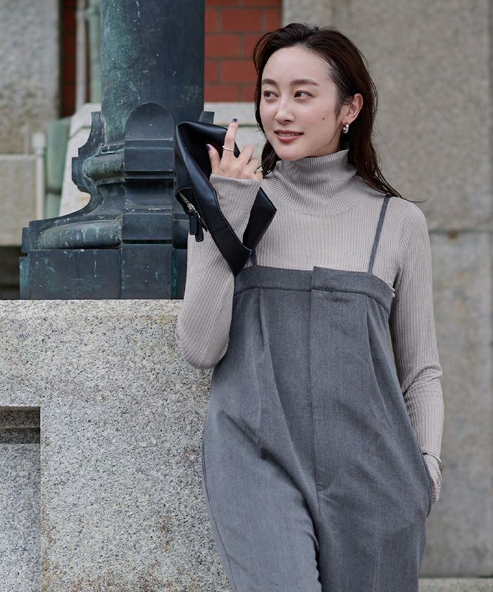 ハイネックリブシアーニット【メール便可／80】 | ur's（ユアーズ）