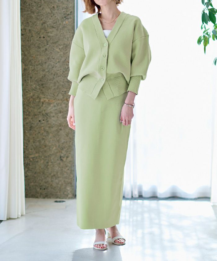 スポンディッシュ美シルエットニットタイトスカート | ur's（ユアーズ）