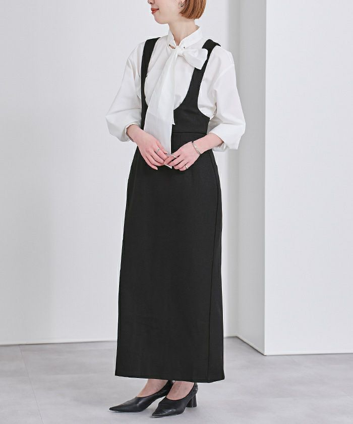 Sarah Wear サラウェア 9.2oz デニムジャンパースカート C4244