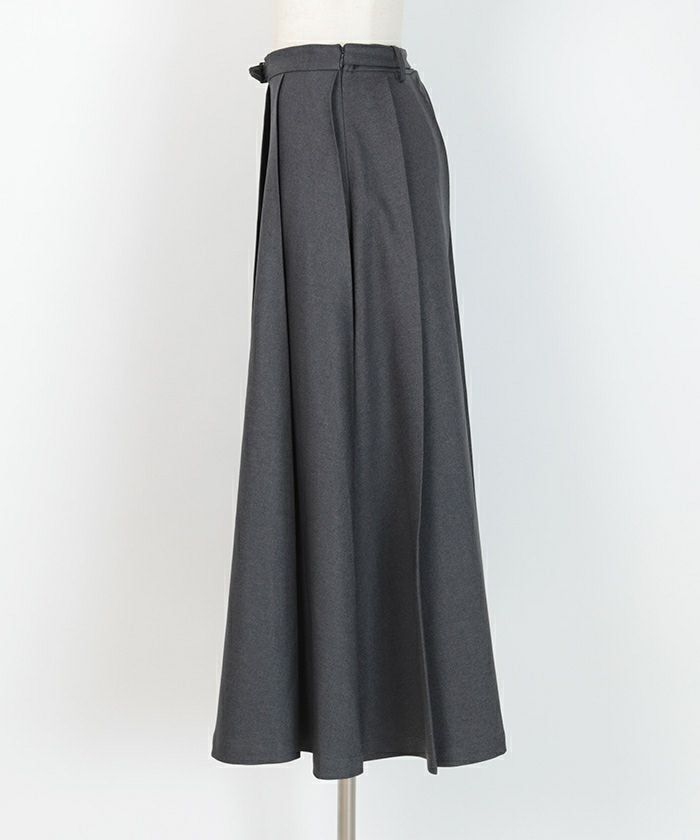 【Aquascutum】25SSプリーツスカート + ベルトセット(2色) ベルトツキステッチプリーツスカート – WEGO ONLINE STORE