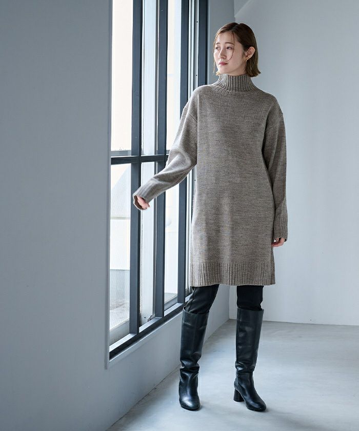 【美品✨】Christian Dior ハイネックワンピース 美品✨】Christian Dior ハイネックワンピース 美品✨】Christian Dior