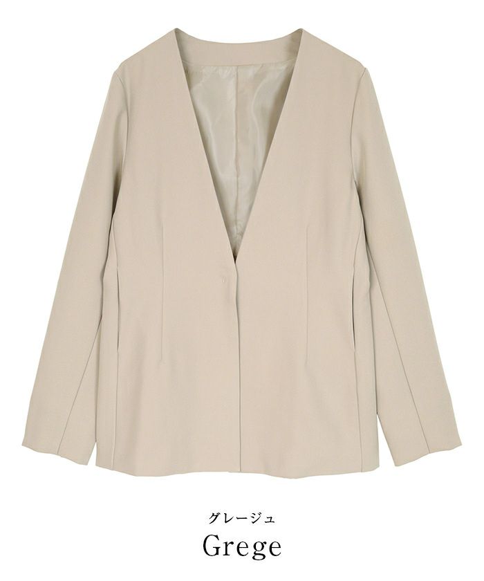 ベーシックカラーレスジャケット | ur's（ユアーズ）