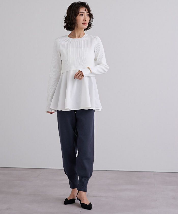 soor ploom ニットパンツ ニットジョガーパンツ | ur's（ユアーズ）