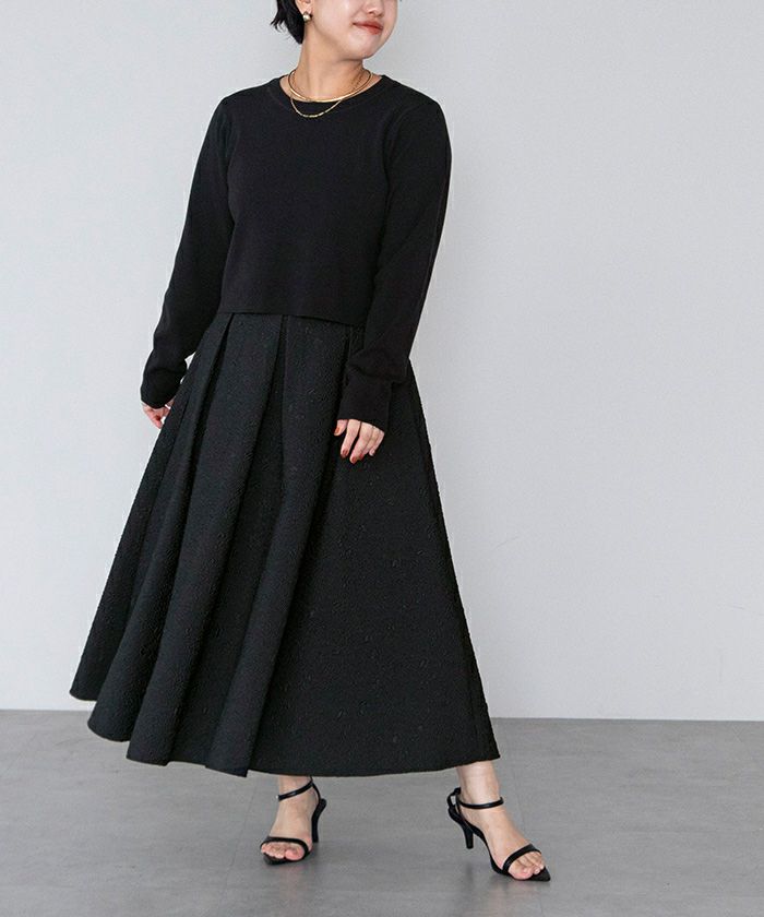 ラウンドネッククロップドニット | ur's（ユアーズ）