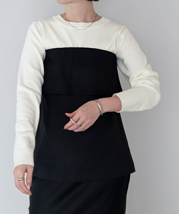 ラウンドネッククロップドニット | ur's（ユアーズ）