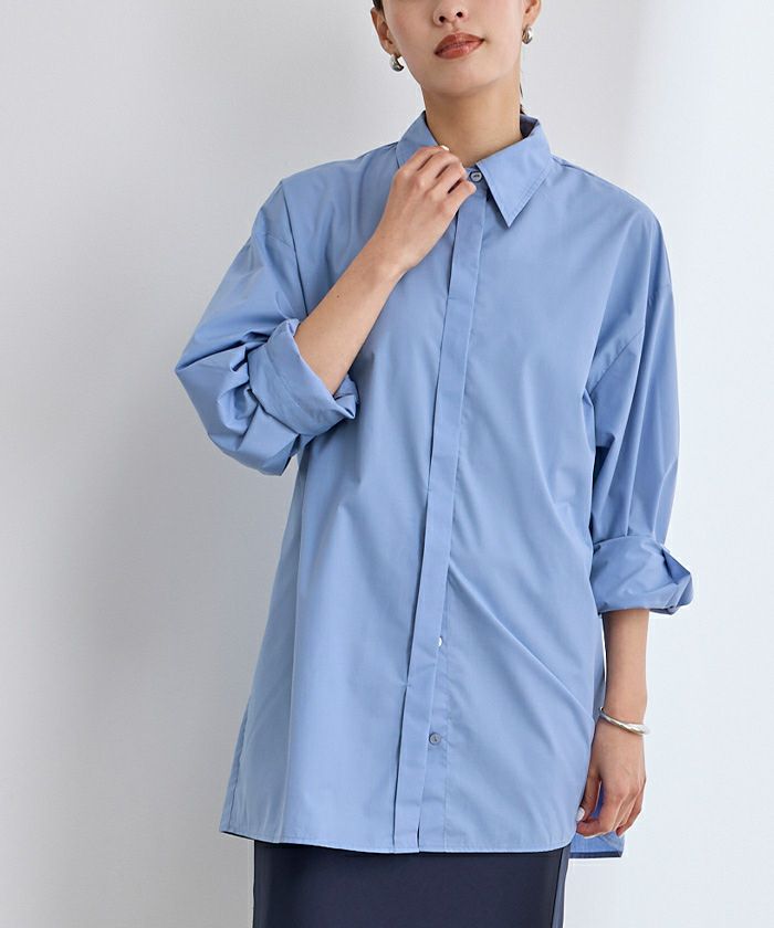 2wayワイドカフスシャツ【メール便可／100】 | ur's（ユアーズ）