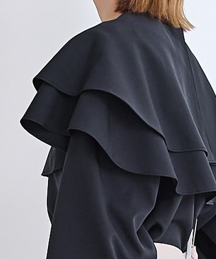 レイヤードケープブラウス | ur's（ユアーズ）