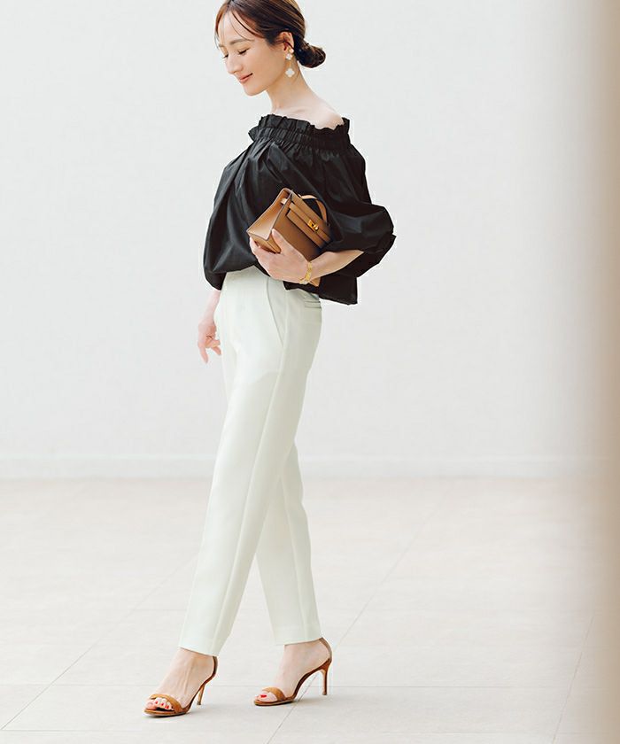 ハイウエストスリムパンツ | ur 