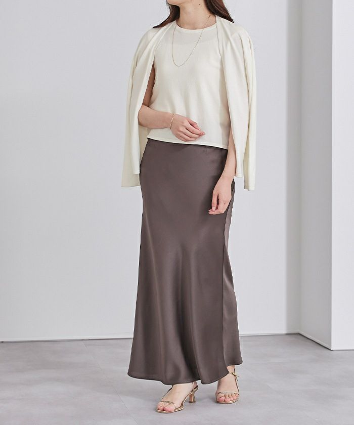 フェイクカーディガンニットトップス | ur's（ユアーズ）