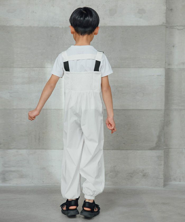 撥水素材サロペット/キッズラッシュガード【メール便可／100】 | ur's