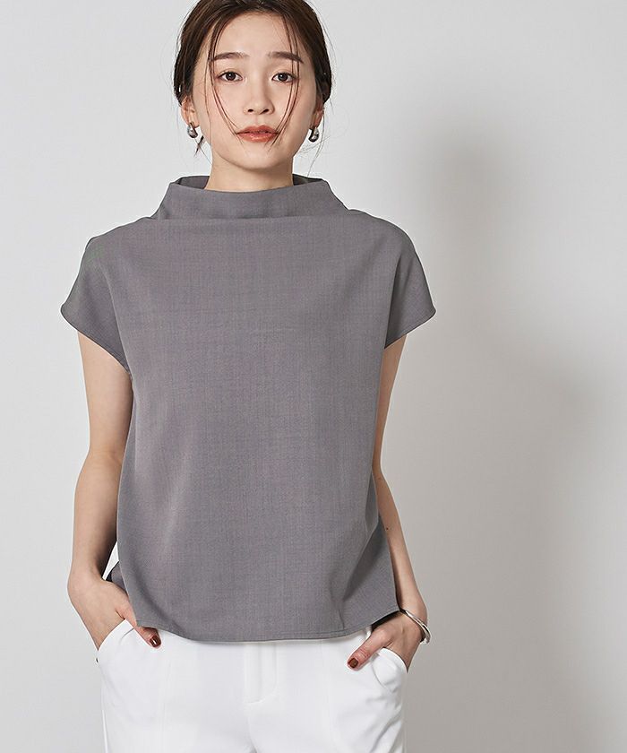 モックネックブラウス×パンツセットアップ | ur's（ユアーズ）