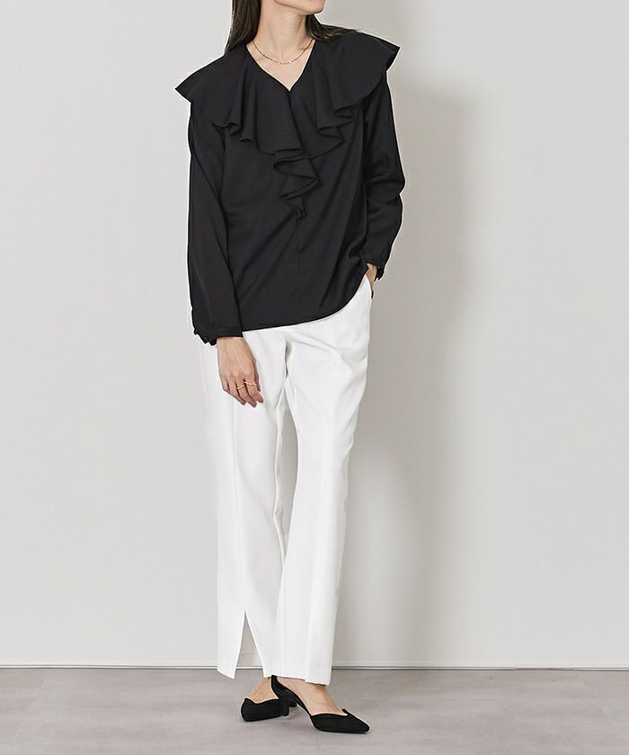 スリットデザインスリムパンツ | ur's（ユアーズ）