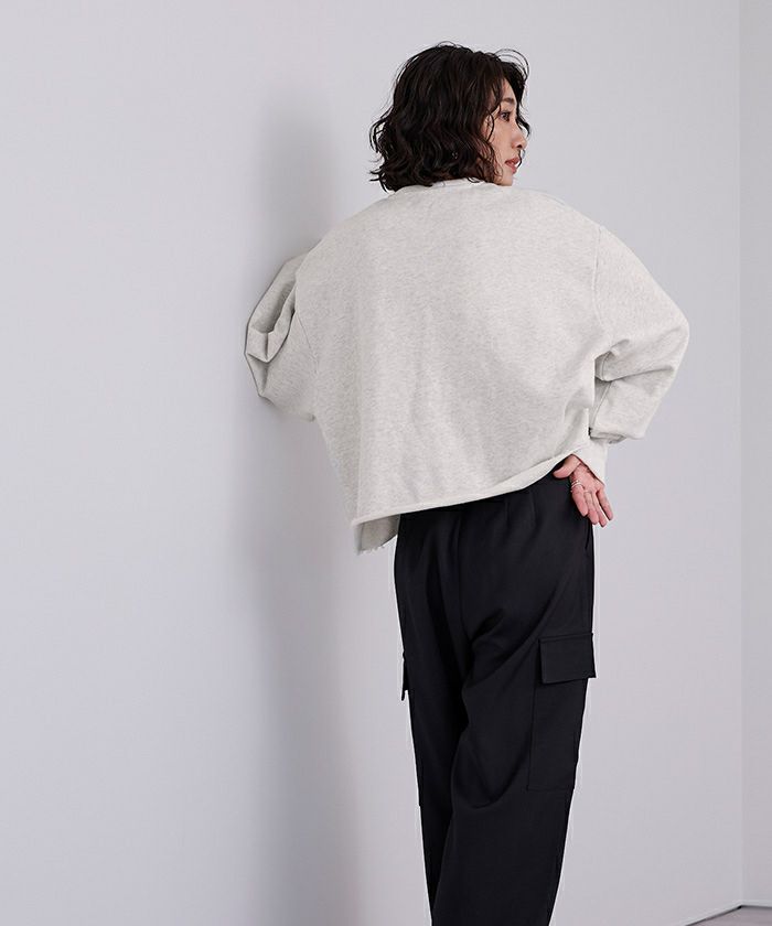 深Vネックスウェットプルオーバー | ur's（ユアーズ）