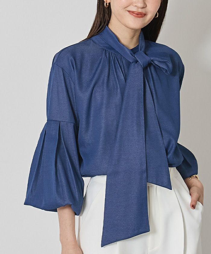 デニムボウタイブラウス | ur's（ユアーズ）