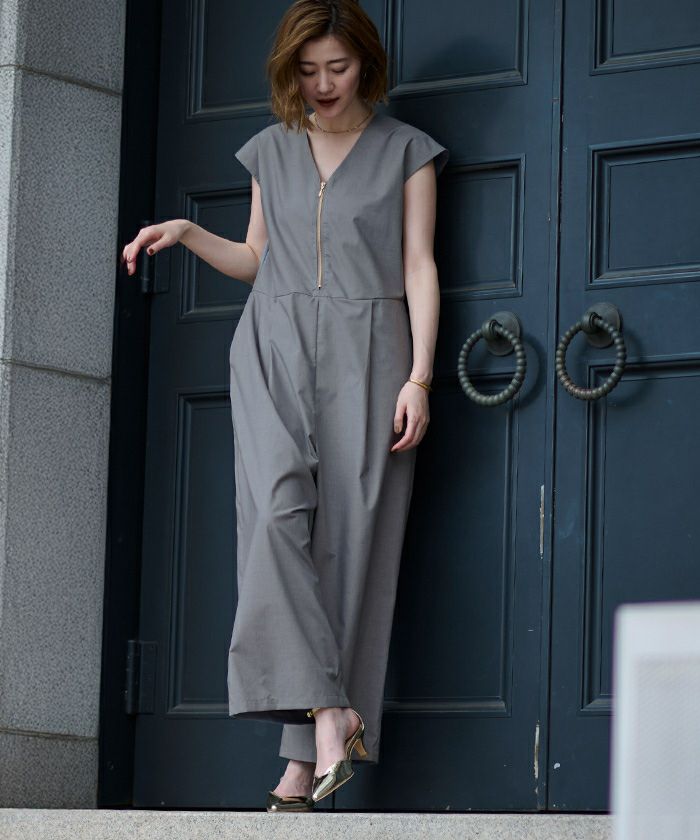 URBANRESEARCHフロントジップオールインワン フロントZIPオールインワン | ur's（ユアーズ）