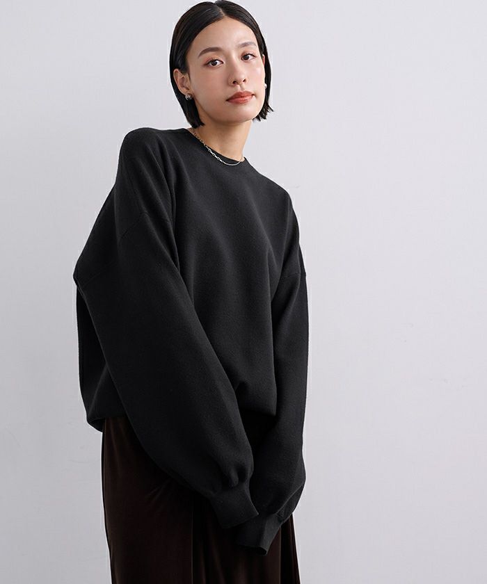 スウェットライクオーバーサイズニット | ur's（ユアーズ）