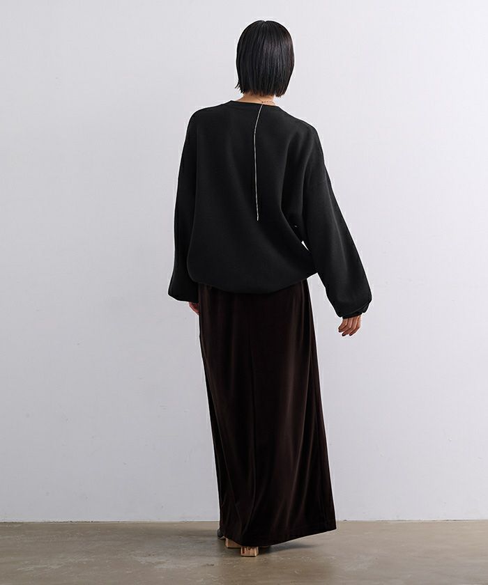 スウェットライクオーバーサイズニット | ur's（ユアーズ）