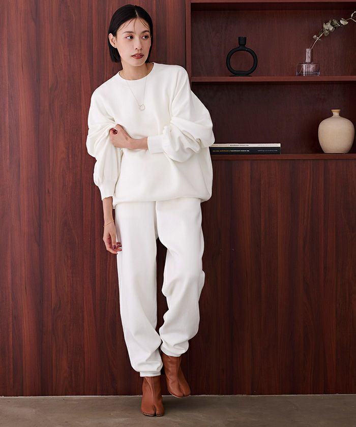 スウェットライクニットジョガーパンツ | ur's（ユアーズ）