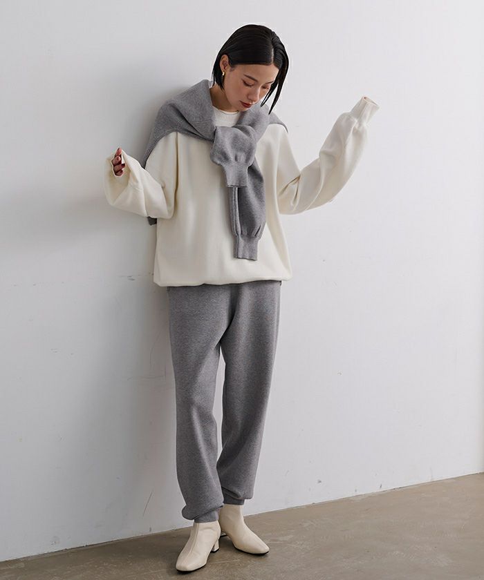 スウェットライクニットジョガーパンツ | ur's（ユアーズ）