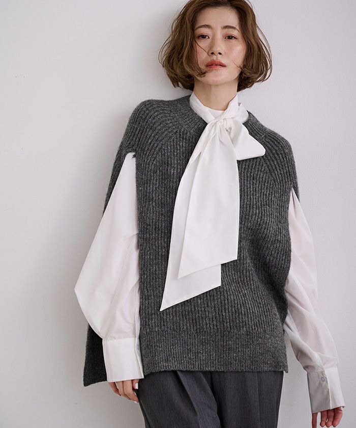 ケープニットベスト | ur's（ユアーズ）