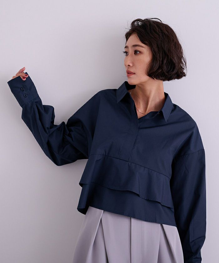 ティアードシャツブラウス | ur's（ユアーズ）