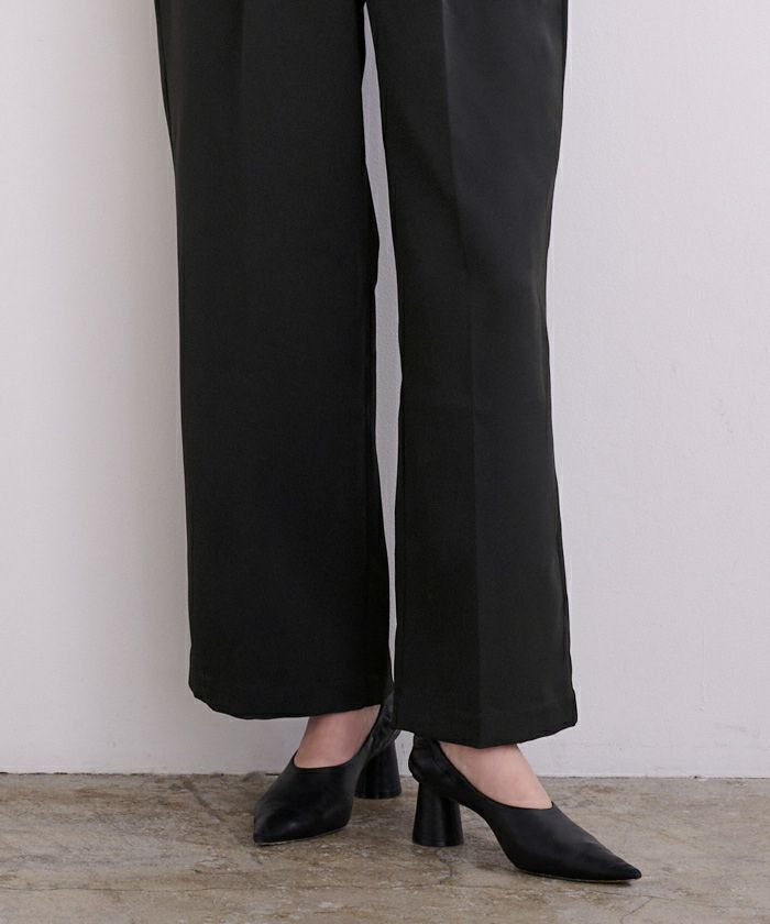 ZIPデザインタックワイドパンツ | ur's（ユアーズ）